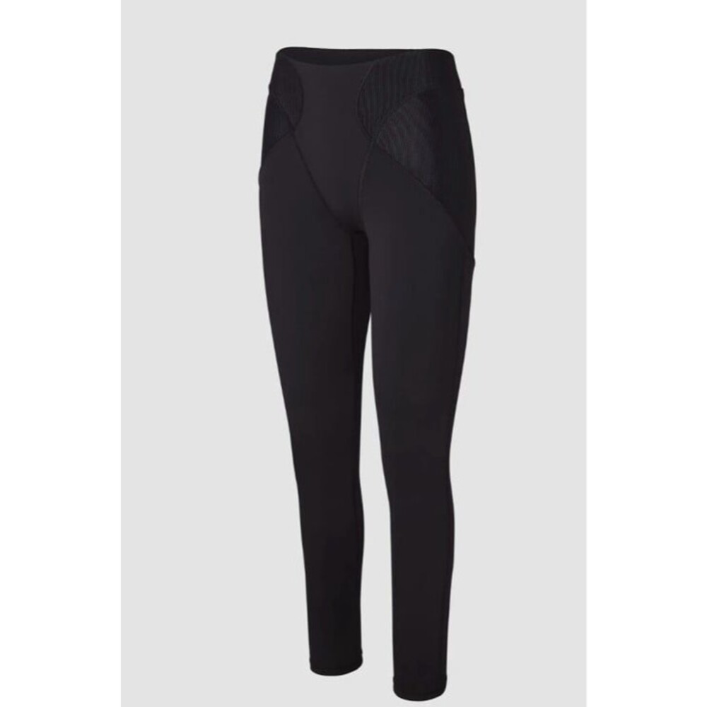 Savage X Fenty CURVE ALERT HIGH-WAIST RIB Black LEGGING Medium - Picture 2 of 12
